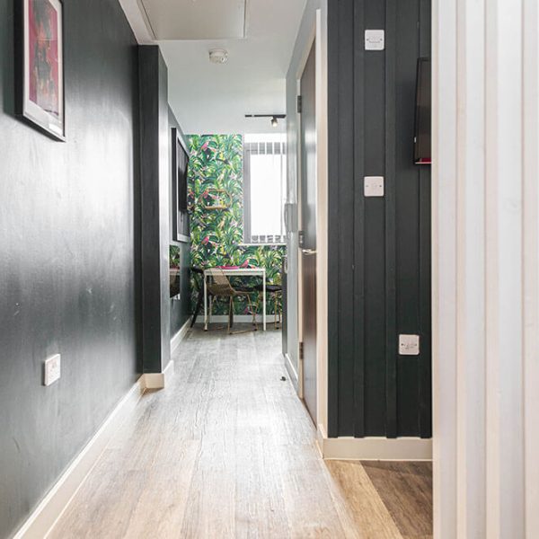 hallway view of collection apartment